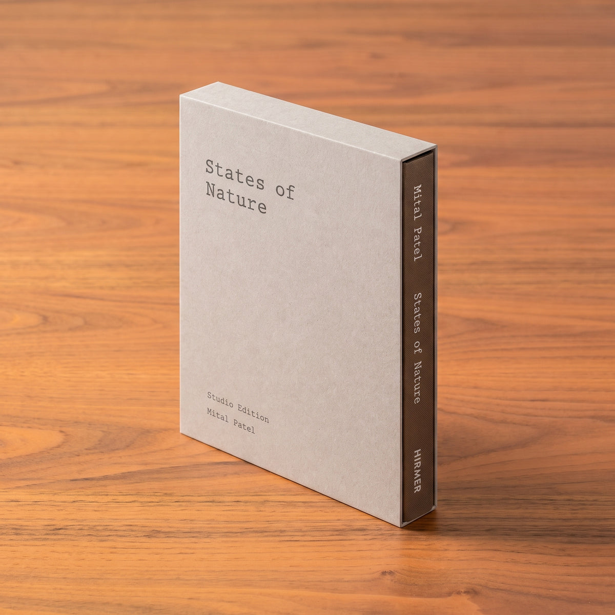 Studio Edition slipcase standing upright, with the title on the front and the spine at the side